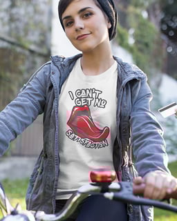 Nome do produto CAMISETA I CANT GET NO SATISFACTION T-Shirt Quality