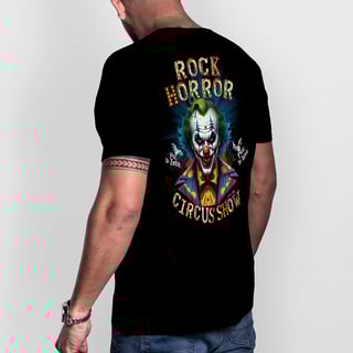 Nome do produto T-SHIRT ROCK HORROR CIRCUS