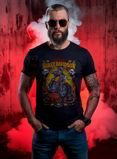 Nome do produto T-SHIRT PRIME CRAZY ON THE HARLEY