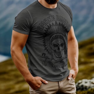 Nome do produto T-SHIRT ESTONADA SMOKE RIDERS CHUMBO