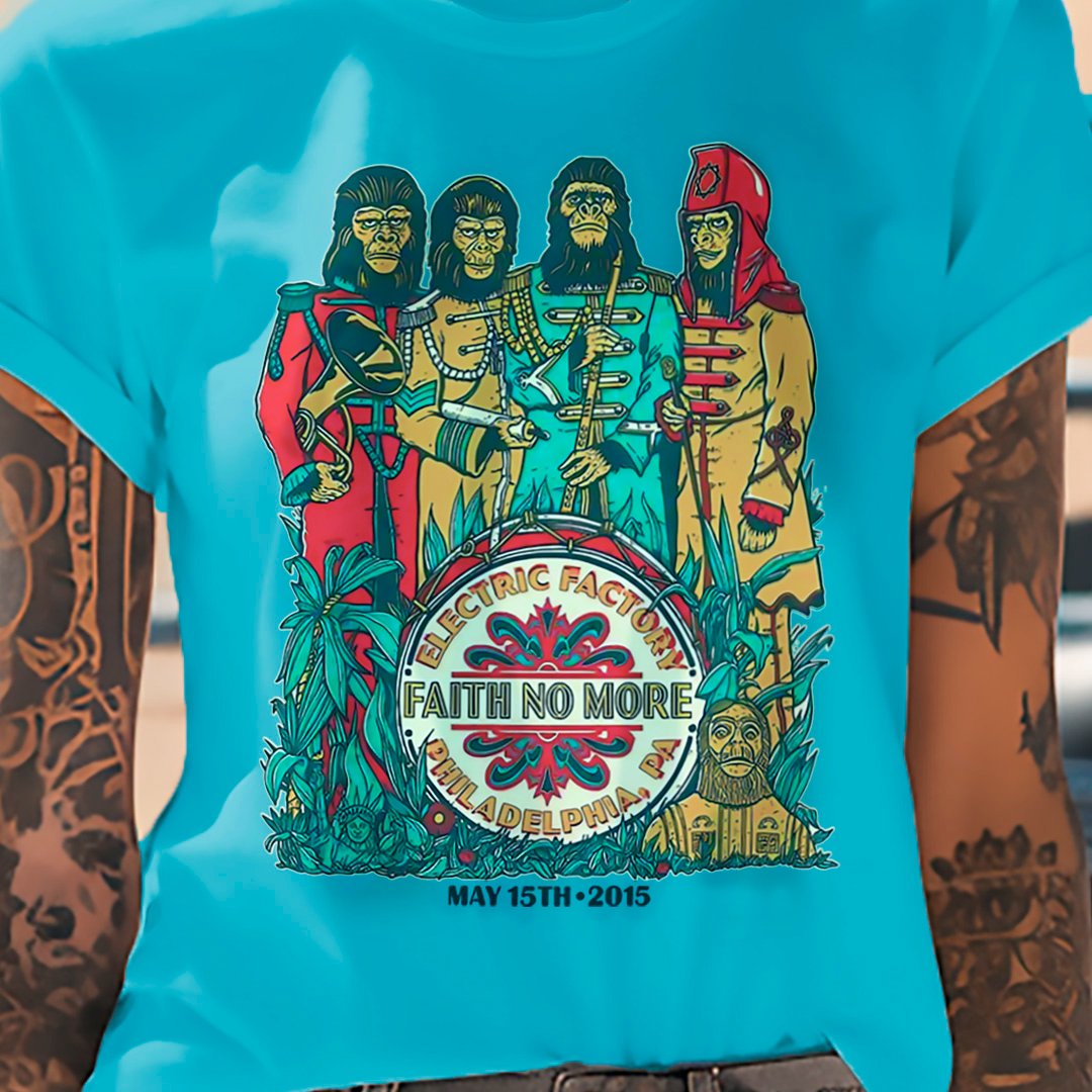 Nome do produto: T-SHIRT CLASSIC FAITH NO MORE