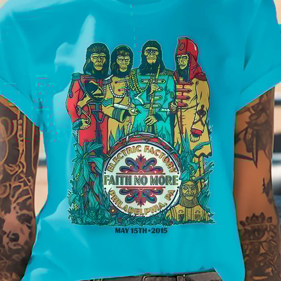 T-SHIRT CLASSIC FAITH NO MORE