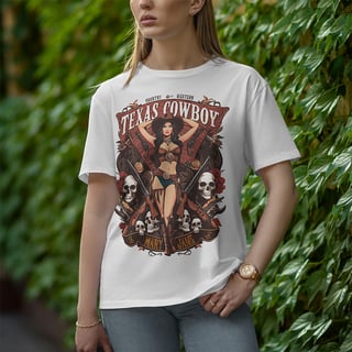 Nome do produto T-SHIRT PRIME TEXAS COWBOY and GIRL