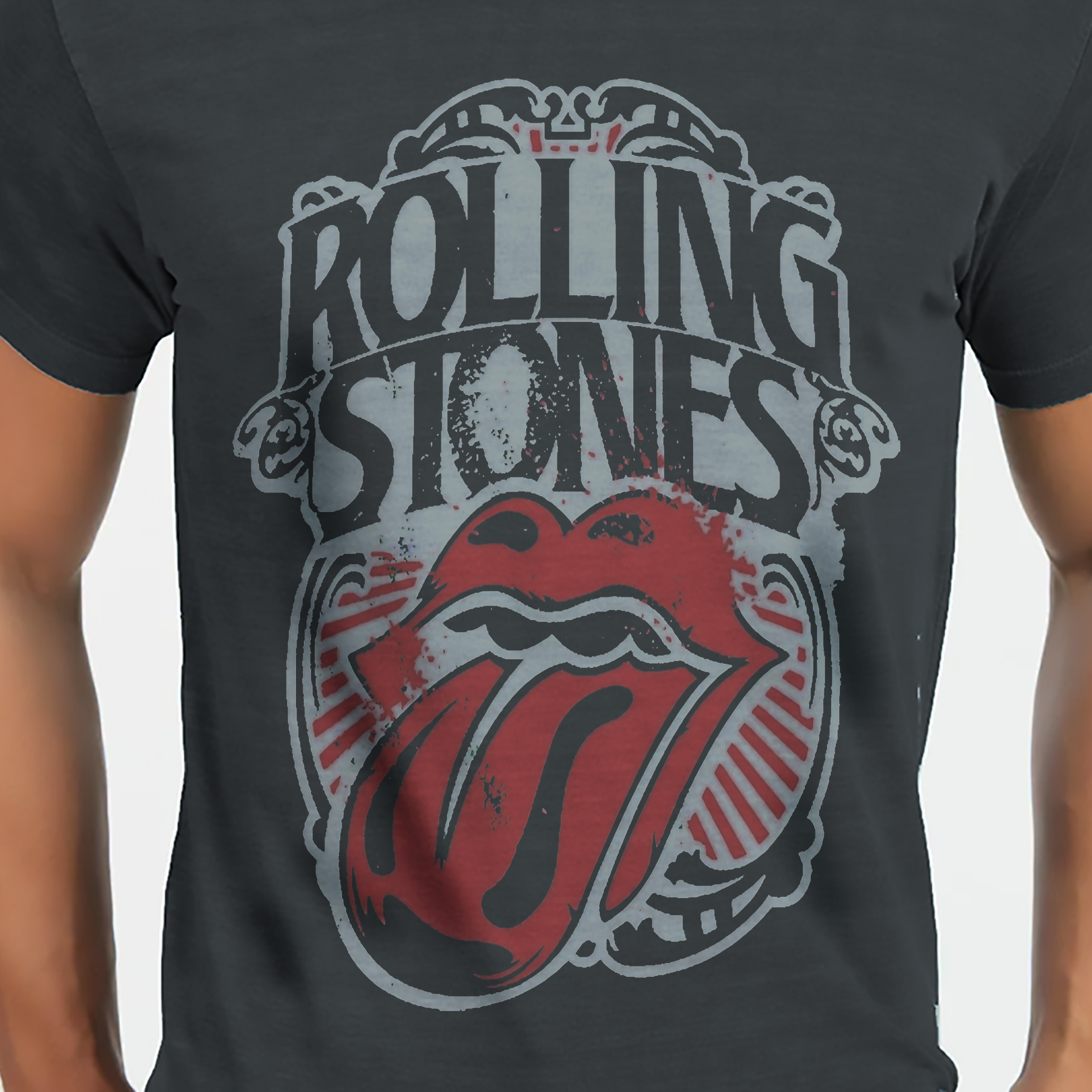 T-SHIRT ESTONADA LIPS TONGUE