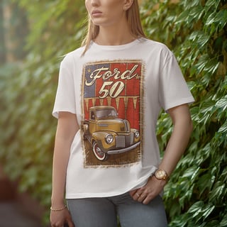 Nome do produto T-SHIRT OLD CARS FORD 50