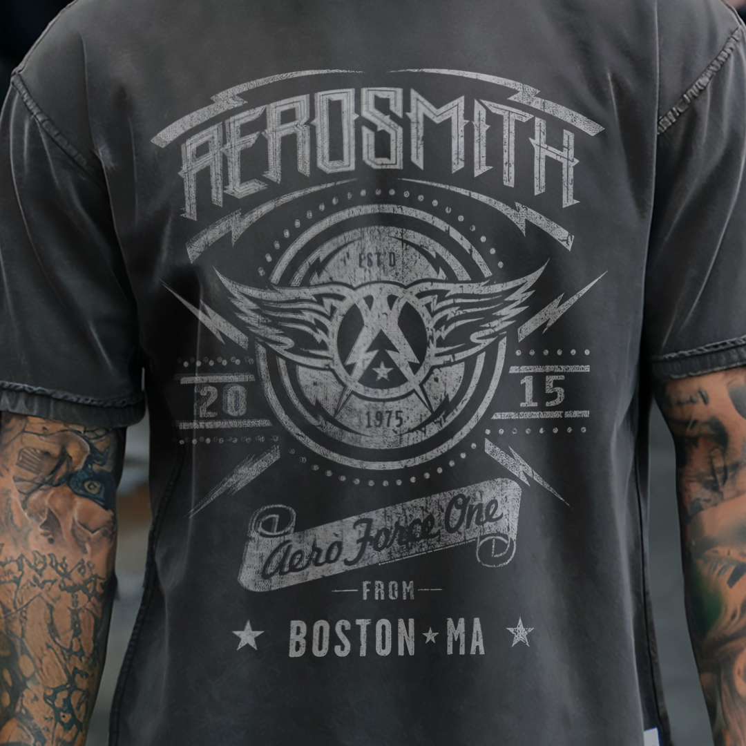 T-SHIRT ESTONADA AEROSMITH