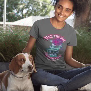 Nome do produto T-SHIRT BABY LONG QUALITY TAKE THE RISK
