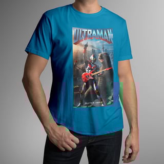 Nome do produto T-SHIRT ULTRAMAN GUITAR HERO