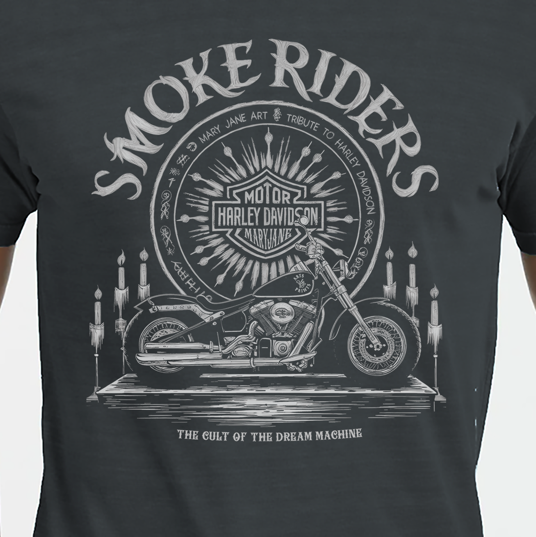 T-SHIRT ESTONADA SMOKE RIDERS TRIBUTE