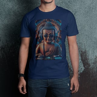 Nome do produto T-SHIRT BUDA DJ HOUSE