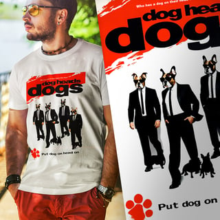 T-SHIRT PERCEPTION DOGS W