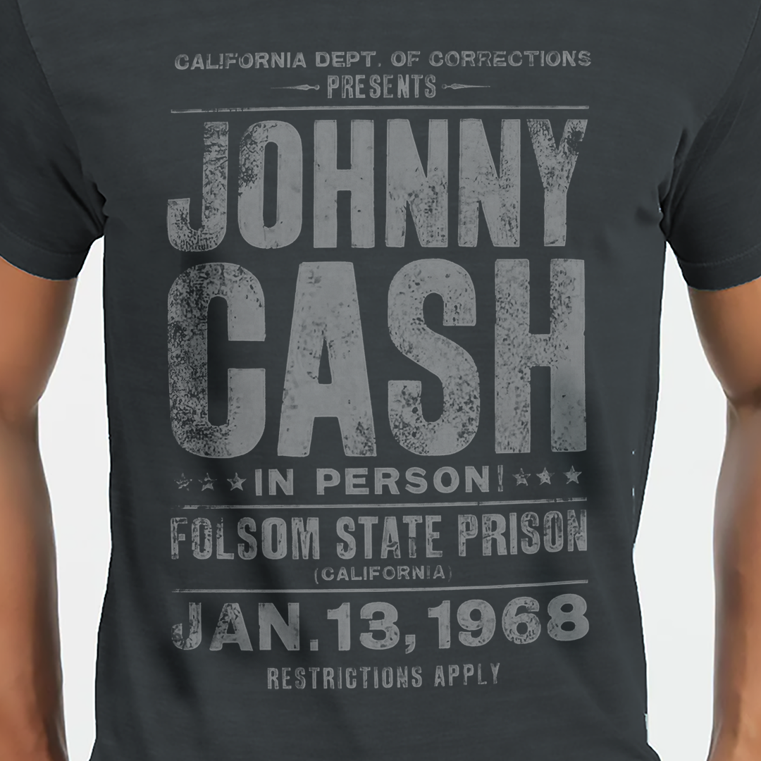 T-SHIRT ESTONADA JOHNNY CASH