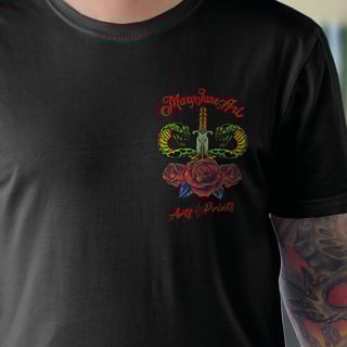 Nome do produto Tshirt Sweetest Tattoo purple