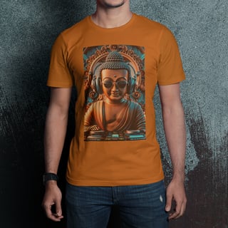 Nome do produto T-SHIRT BUDA DJ HOUSE