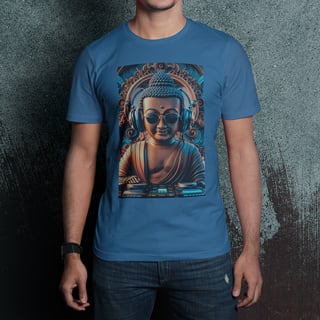 Nome do produto T-SHIRT BUDA DJ HOUSE