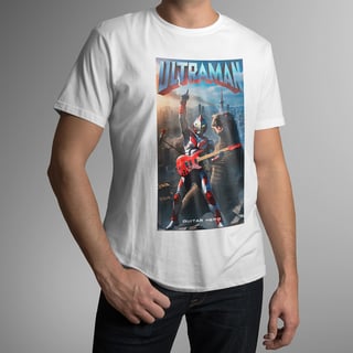 Nome do produto T-SHIRT ULTRAMAN GUITAR HERO
