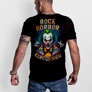 Nome do produto T-SHIRT ROCK HORROR CIRCUS