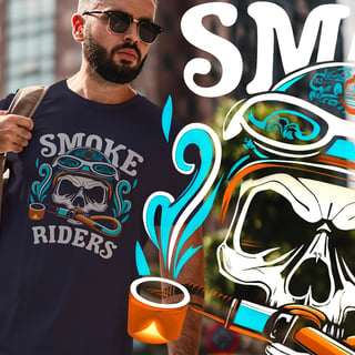 T-HIRT SMOKE RIDERS CLASSIC DROP