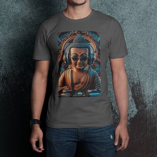 Nome do produto T-SHIRT BUDA DJ HOUSE