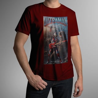 Nome do produto T-SHIRT ULTRAMAN GUITAR HERO