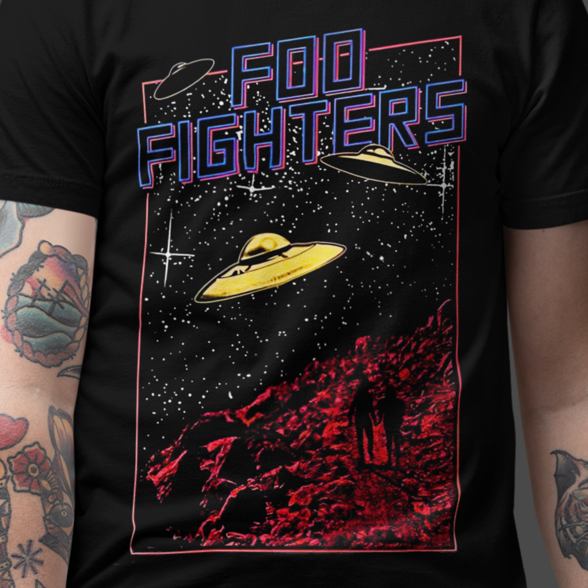 T-SHIRT QUALITY FOO FIGHTERS