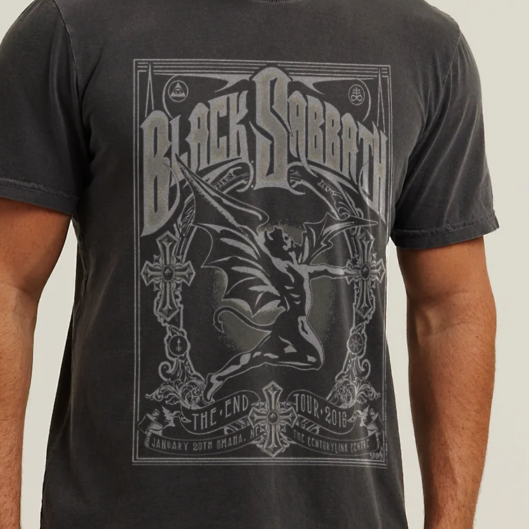 T-SHIRT ESTONADA BLACK SABBATH