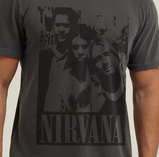 T-SHIRT ESTONADA NIRVANA