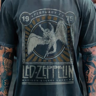 T-SHIRT ESTONADA LED ZEPPELIN