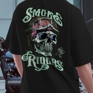 Nome do produto Tshirt Smoke Riders brain