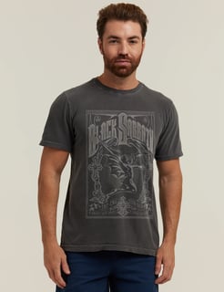 Nome do produto T-SHIRT ESTONADA BLACK SABBATH
