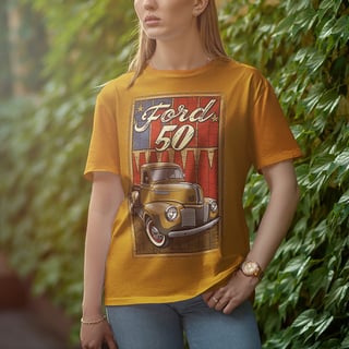 Nome do produto T-SHIRT OLD CARS FORD 50