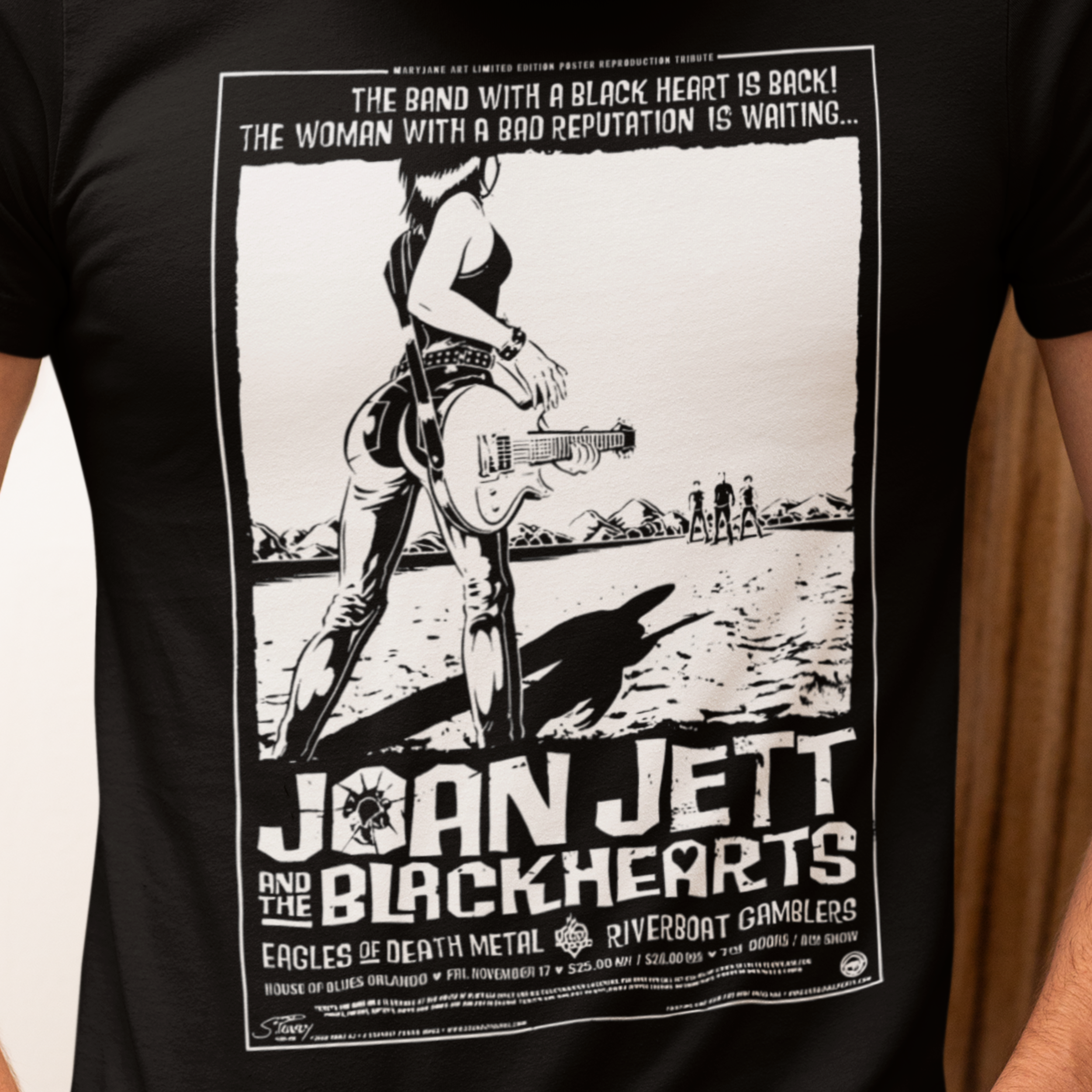 T-SHIRT QUALITY JOAN JETT