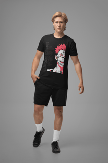 Nome do produto Camisa Classic Sukuna Jujutsu Kaisen - Tecido Premium