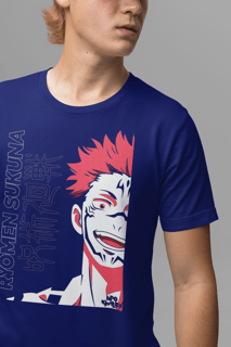 Nome do produto Camisa Classic Sukuna Jujutsu Kaisen - Tecido Premium