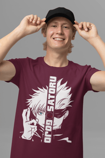 Nome do produto Camisa Quality Satoru Jujutsu Kaisen -  Tecido Premium