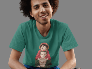 Nome do produto Camisa Quality Luffy & Zoro One Piece - Tecido Premium