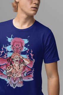 Nome do produto Camisa Quality Sukuna Jujutsu Kaisen - Tecido Premium