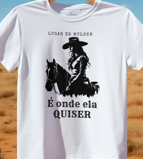 TSHIRT LUGAR DE MULHER