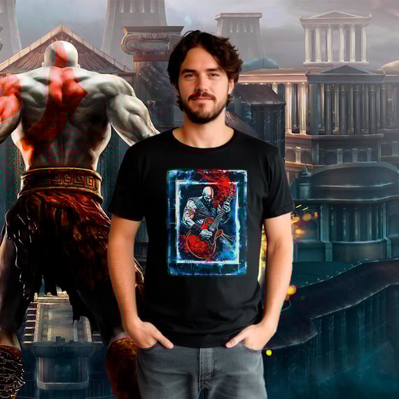 Camiseta Kratos Guitar