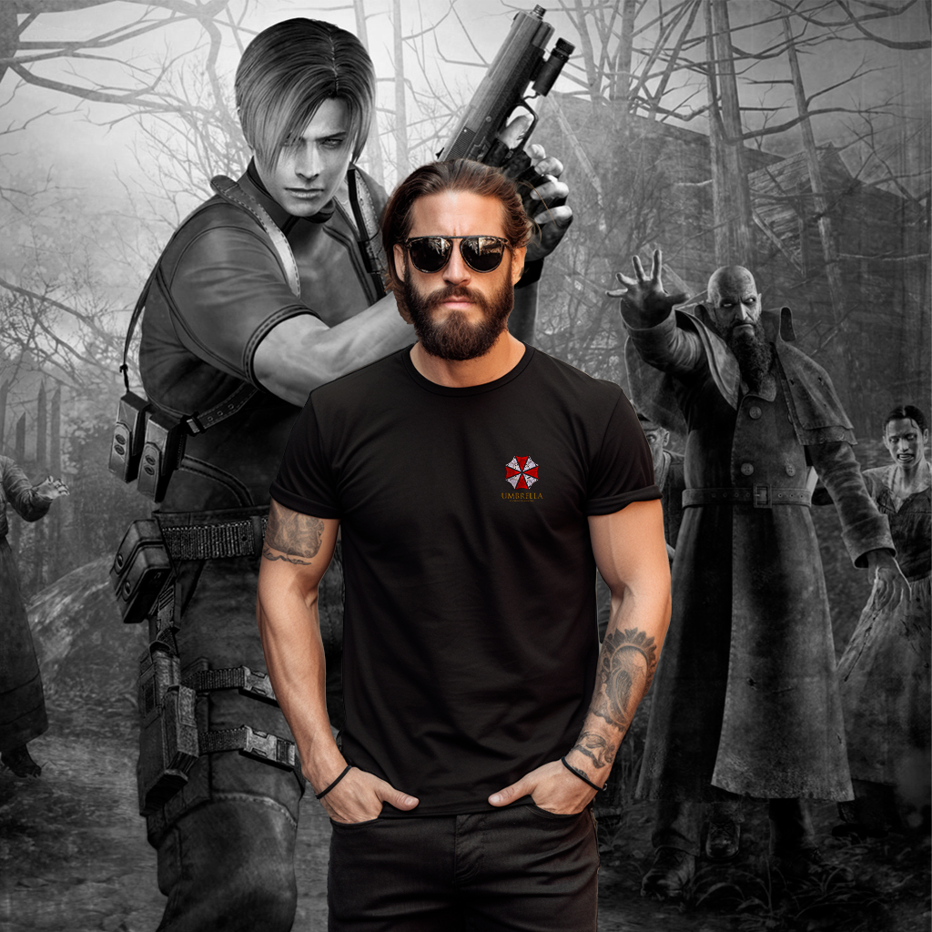 Nome do produto: Camiseta Umbrella Corps Minimalista