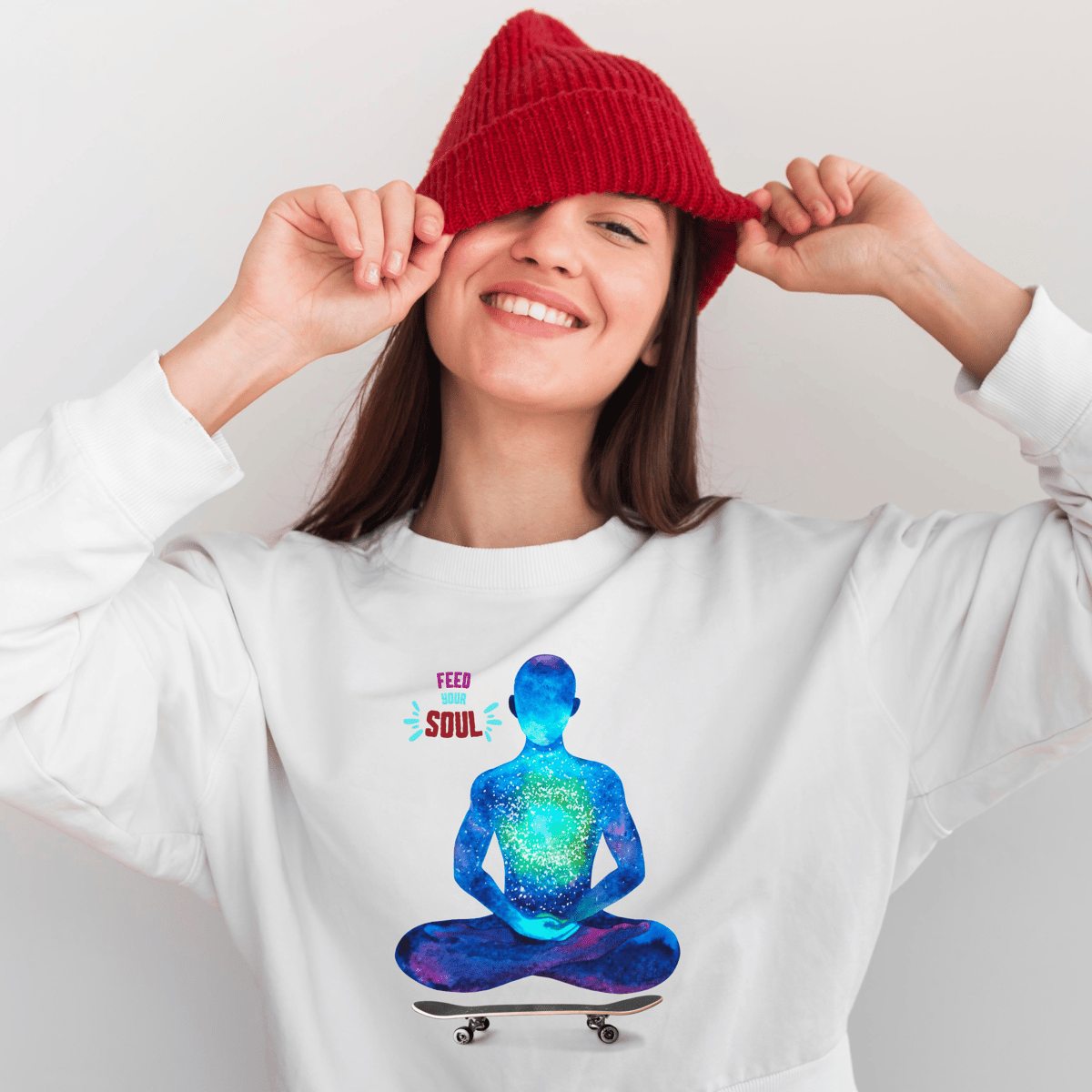Nome do produto: Feed Your Soul - Moletom Fechado (Unisex)