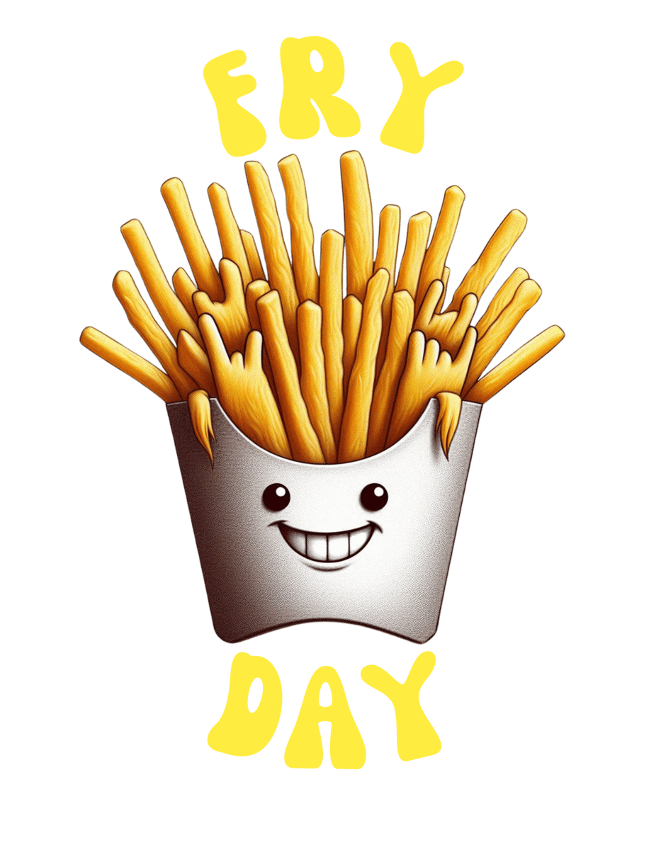 Nome do produto: Fry Day (camiseta unisex)