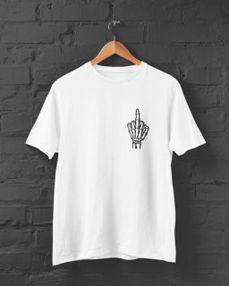 Nome do produto Camiseta Dizbocado Corte Regular - Dedo do meio discreto