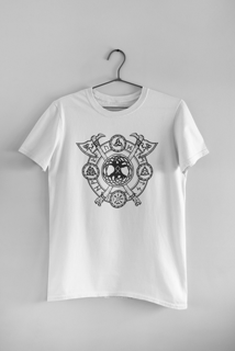 Nome do produto Camiseta Dizbocado Corte Regular - Runas Nórdicas