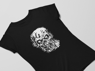 Camiseta Dizbocado Corte BabyLook - Zombie