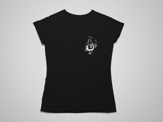 Nome do produto Camiseta Dizbocado Corte BabyLook - Garrafa Vintage