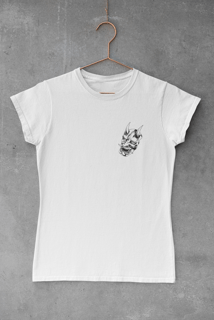 Nome do produto Camiseta Dizbocado Corte BabyLook - Hanya