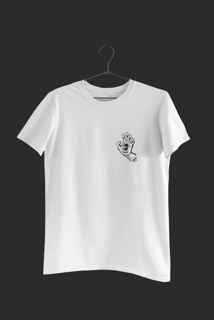 Nome do produto Camiseta Dizbocado Corte Regular - Mão Monstro DIscreta