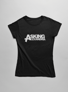 Nome do produto Camiseta Dizbocado Corte BabyLook - Asking Alexandria 