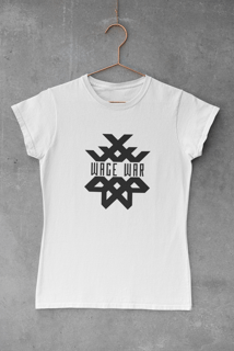 Nome do produto Camiseta Dizbocado Corte BabyLook - Wage War